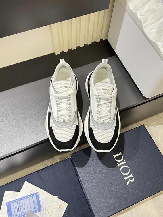ディオール スニーカー B22 ローカット ホワイト shoes423 - 画像 (2)