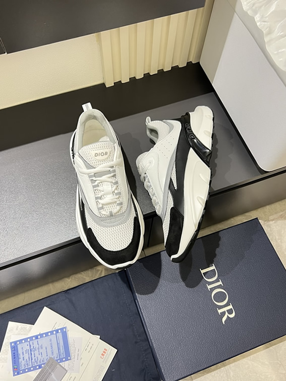 ディオール スニーカー B22 ローカット ホワイト shoes423 - 画像 (4)