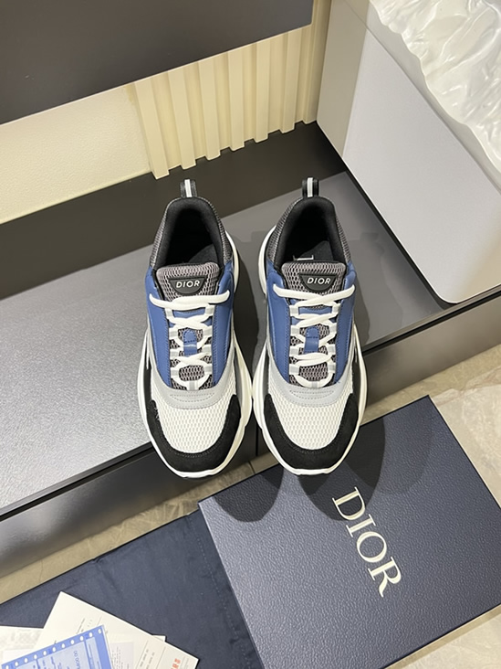 ディオール スニーカー B22 ローカット ブルー shoes424 - 画像 (2)