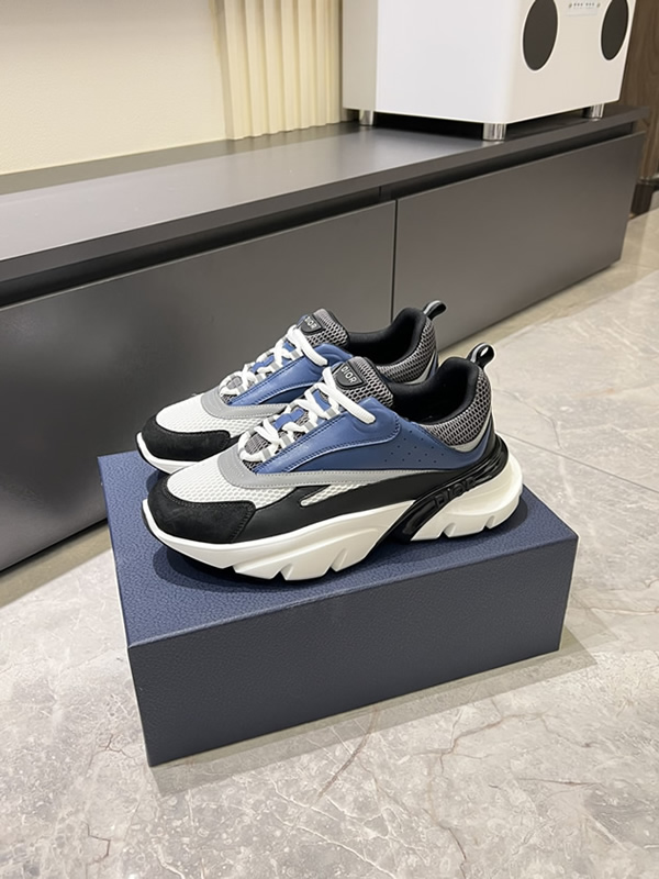 ディオール スニーカー B22 ローカット ブルー shoes424