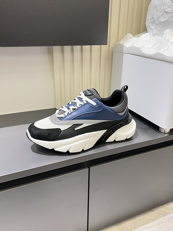 ディオール スニーカー B22 ローカット ブルー shoes424 - 画像 (5)