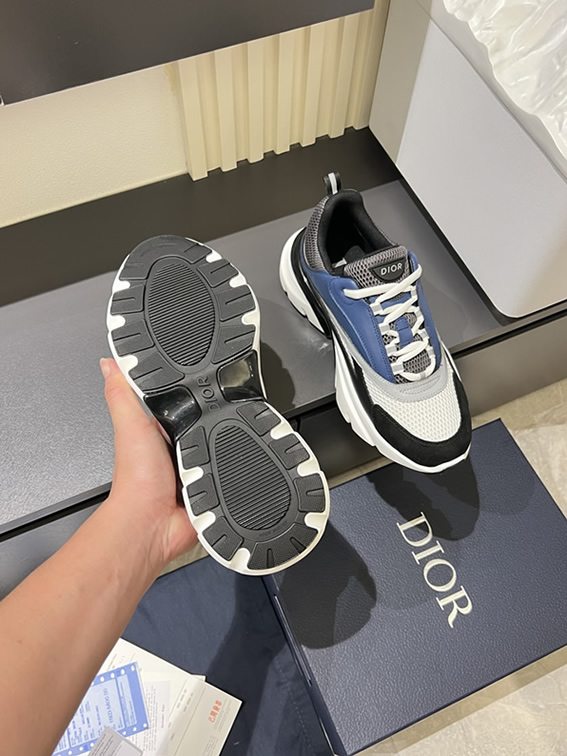 ディオール スニーカー B22 ローカット ブルー shoes424 - 画像 (7)