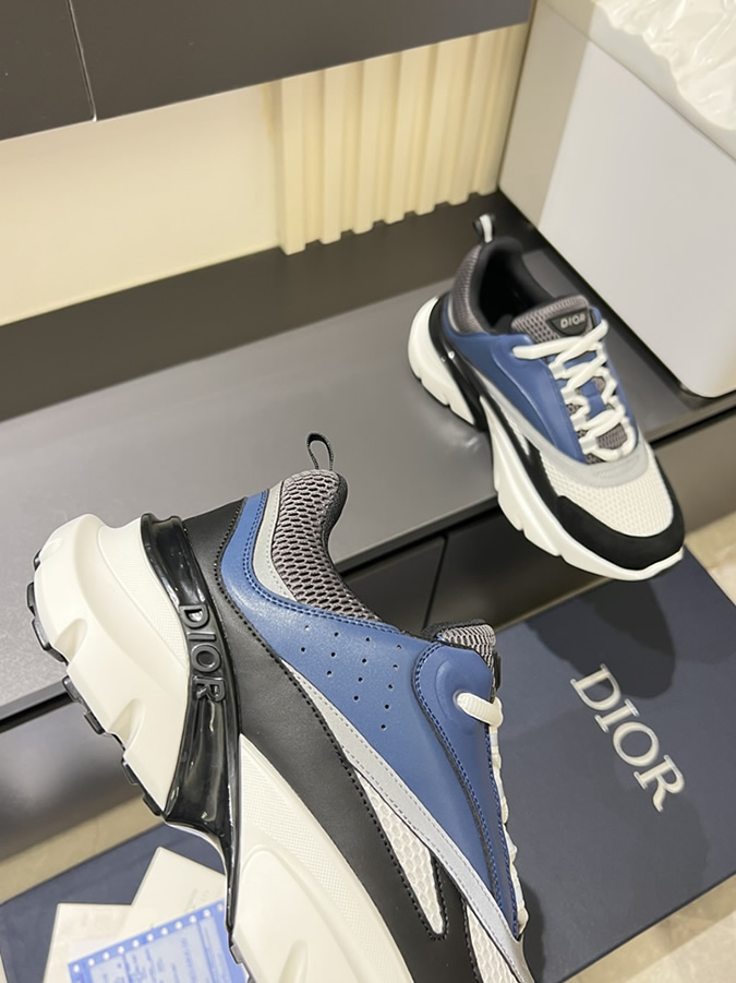 ディオール スニーカー B22 ローカット ブルー shoes424 - 画像 (8)