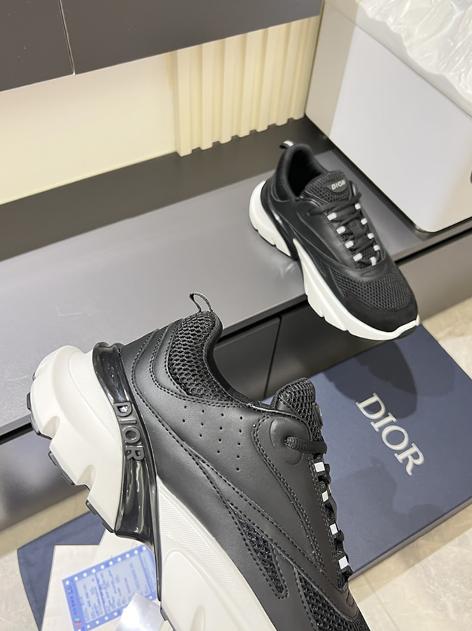 ディオール スニーカー B22 ローカット ブラック shoes425 - 画像 (8)
