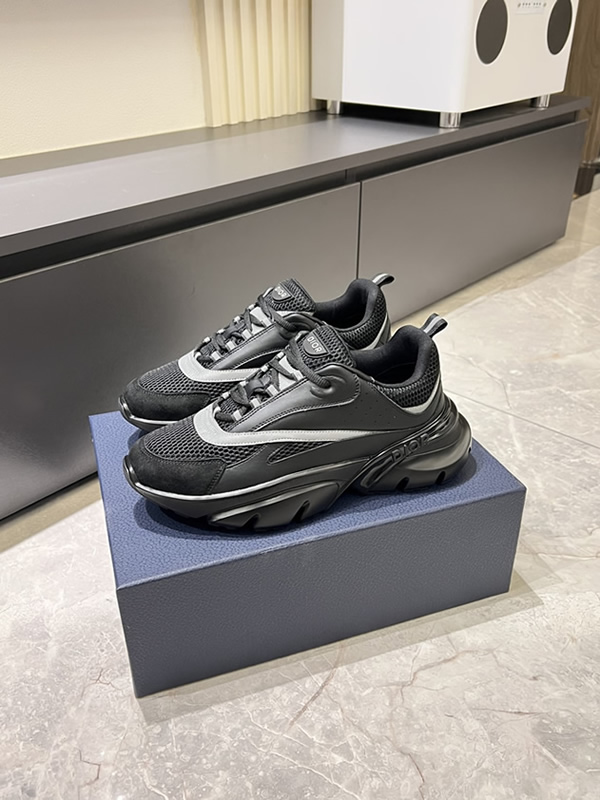 ディオール スニーカー B22 ローカット ブラック shoes426