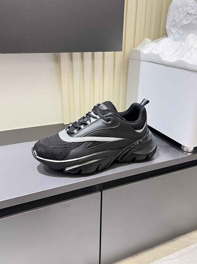 ディオール スニーカー B22 ローカット ブラック shoes426 - 画像 (6)