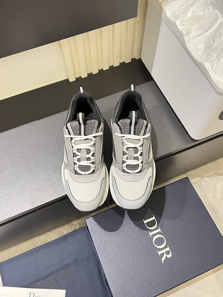 ディオール スニーカー B25 ローカット グレー shoes428 - 画像 (2)