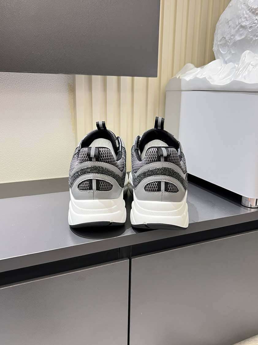 ディオール スニーカー B25 ローカット グレー shoes428 - 画像 (9)