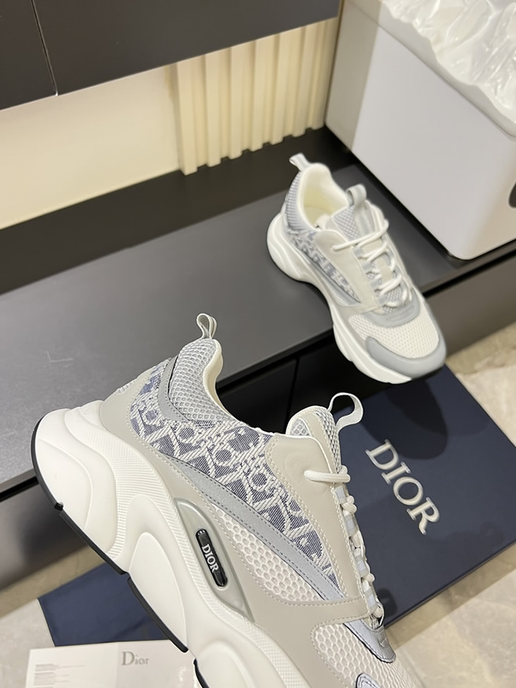 ディオール スニーカー B25 ローカット グレー shoes429 - 画像 (8)
