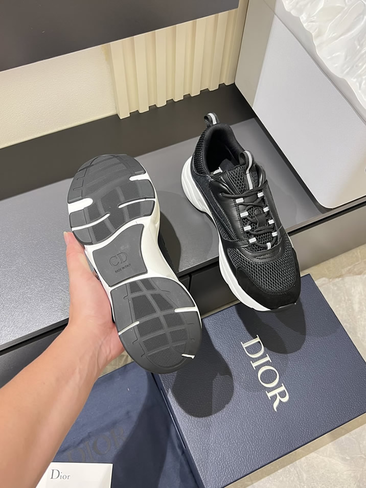 ディオール スニーカー B25 ローカット ブラック shoes433 - 画像 (7)