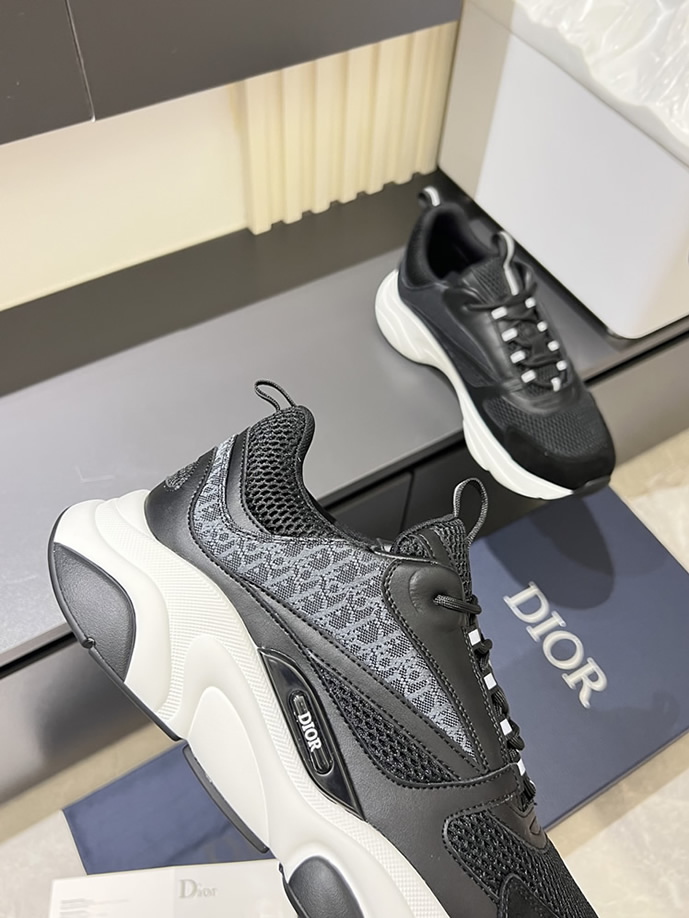 ディオール スニーカー B25 ローカット ブラック shoes433 - 画像 (8)