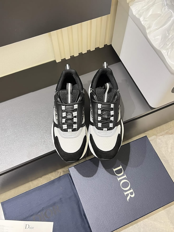 ディオール スニーカー B25 ローカット ブラック shoes434 - 画像 (2)