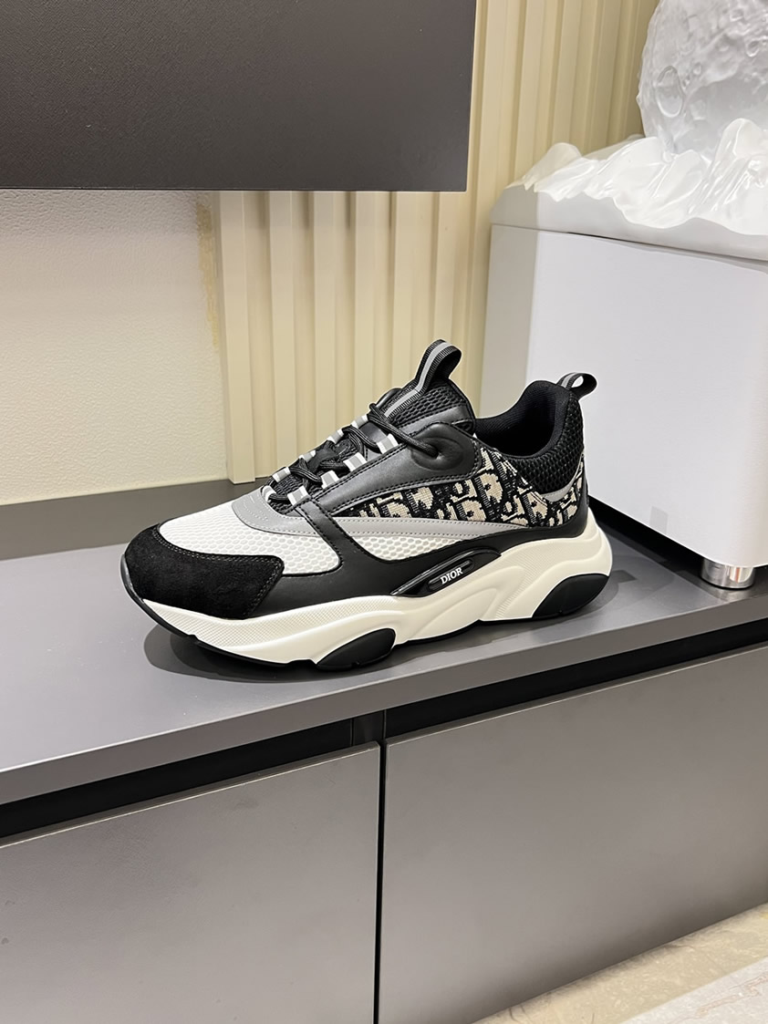 ディオール スニーカー B25 ローカット ブラック shoes434