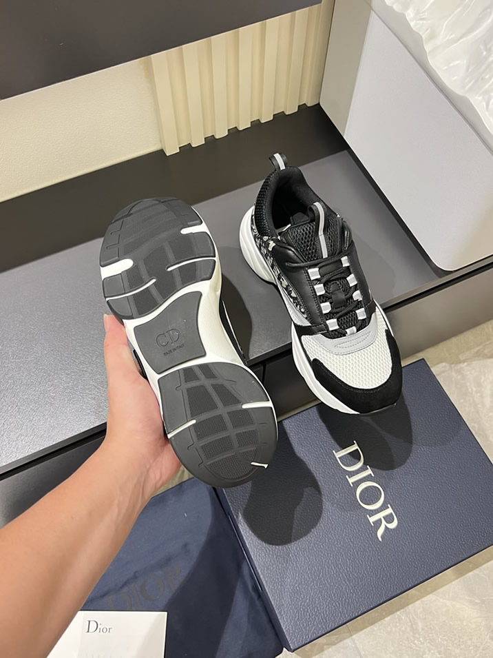 ディオール スニーカー B25 ローカット ブラック shoes434 - 画像 (6)