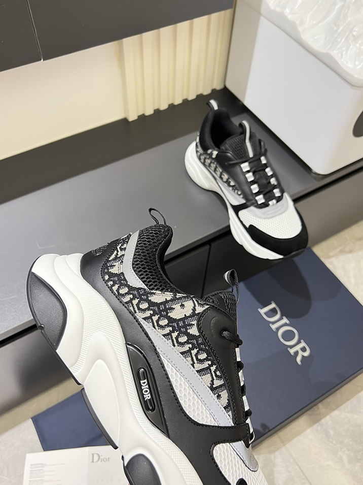 ディオール スニーカー B25 ローカット ブラック shoes434 - 画像 (7)