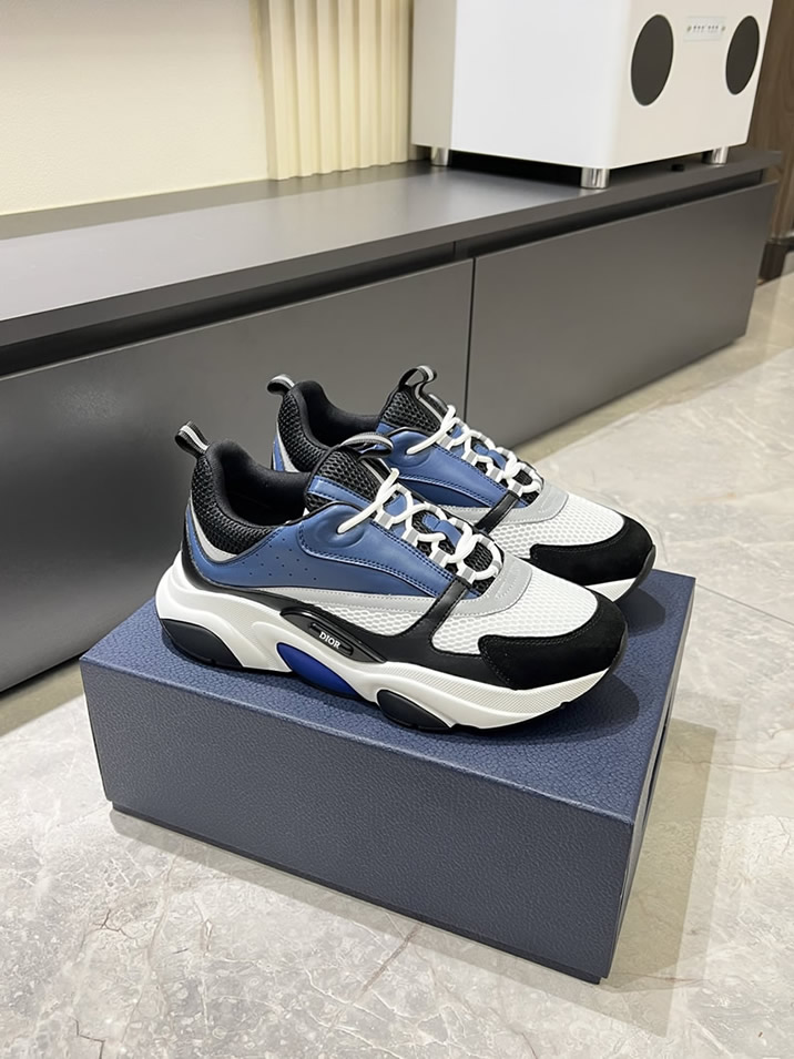 ディオール スニーカー B25 ローカット ブルー shoes437 - 画像 (3)