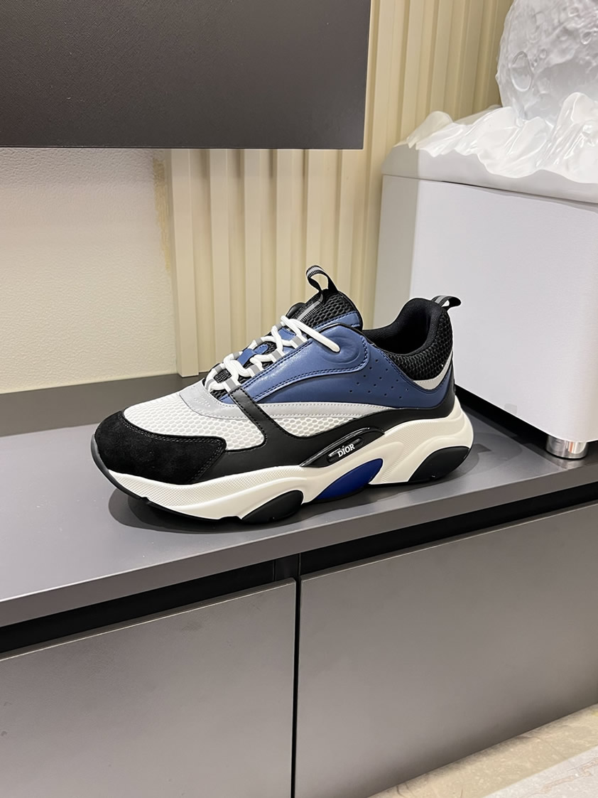 ディオール スニーカー B25 ローカット ブルー shoes437 - 画像 (5)