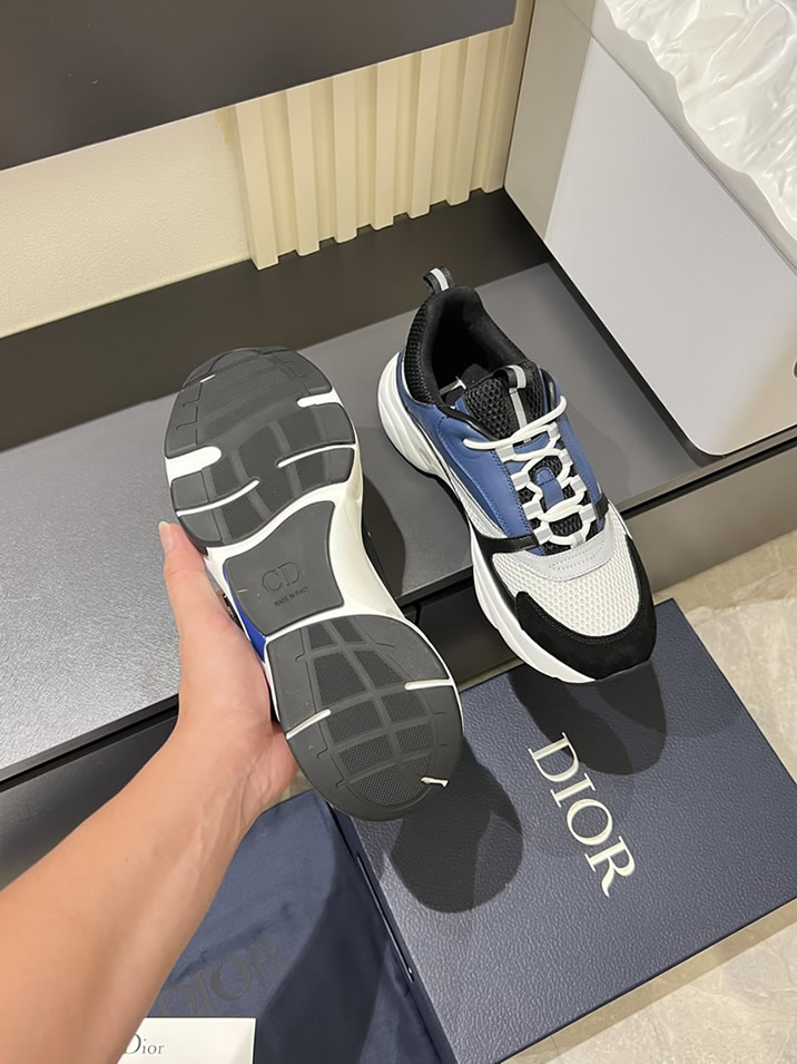 ディオール スニーカー B25 ローカット ブルー shoes437 - 画像 (7)