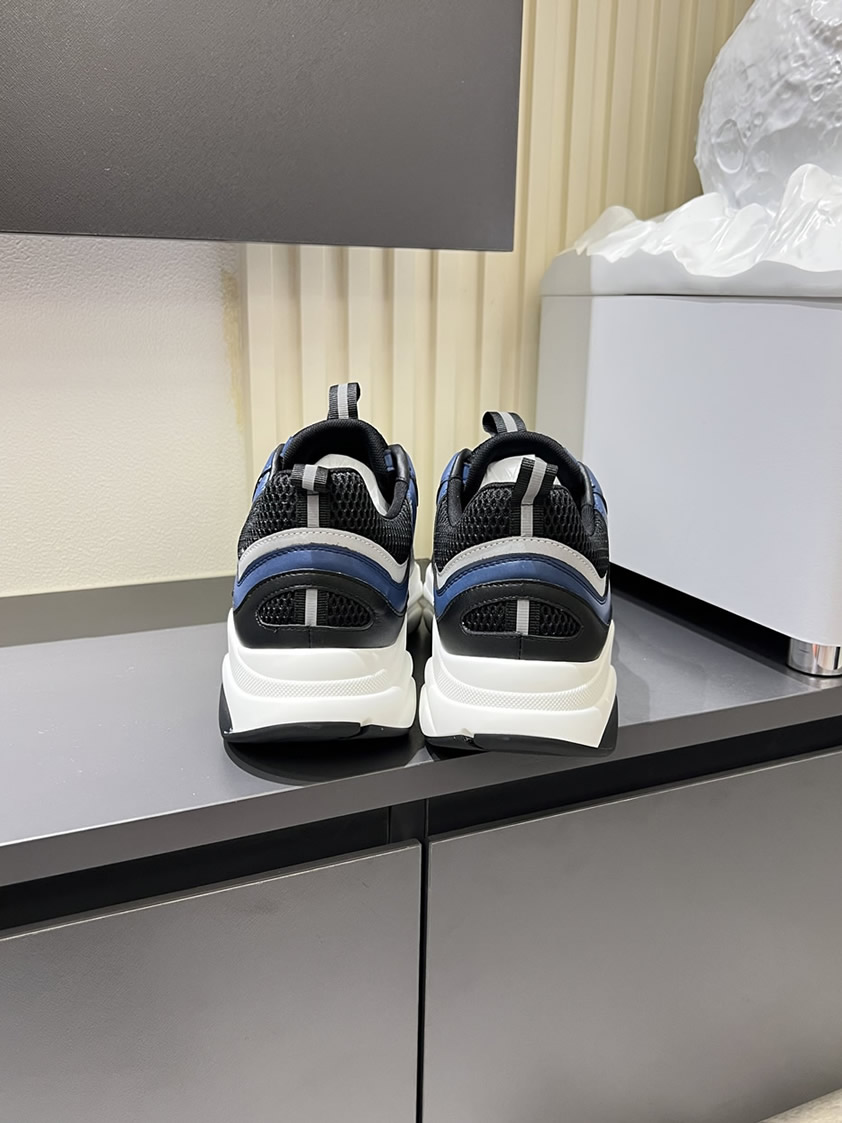 ディオール スニーカー B25 ローカット ブルー shoes437 - 画像 (9)