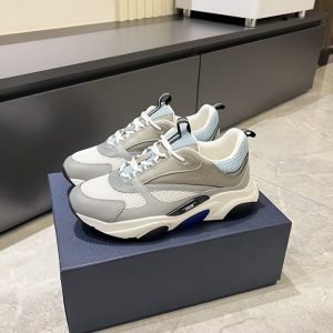 ディオール スニーカー B25 ローカット グレー shoes438