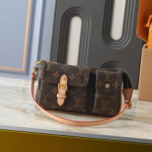 ルイ・ヴィトン ショルダーバッグ モノグラム ブラウン M27602