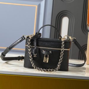 ルイ・ヴィトン ハンドバッグ オーストリッチ ブラック N85911