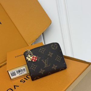 ルイ・ヴィトン 財布 モノグラム・キャンバス レッド M83476