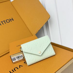 ルイ・ヴィトン 財布 モノグラム・アンプラント ミントグリーン M28292