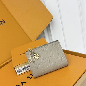 ルイ・ヴィトン 財布 モノグラム・アンプラント グレージュ M28049