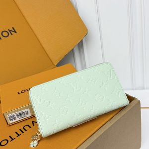 ルイ・ヴィトン 財布 モノグラム・アンプラント ミントグリーン M60430