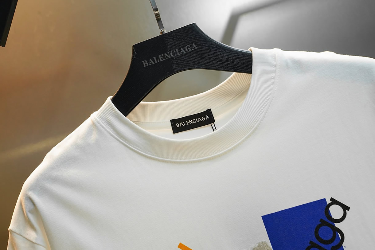 バレンシアガ Tシャツ アートプリント FS415 - 画像 (8)