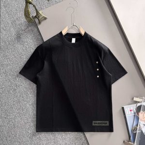 バレンシアガ Tシャツ ボタン装飾 FS420