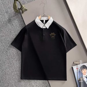 フェンディ フェイクレイヤードTシャツ ロゴ刺繍 FS428