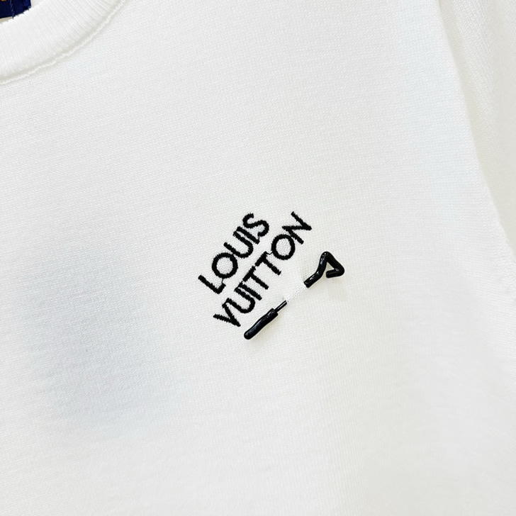 ルイ・ヴィトン ロゴTシャツ 刺繡 FS440 - 画像 (4)