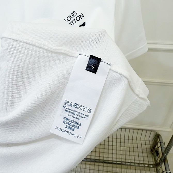ルイ・ヴィトン ロゴTシャツ 刺繡 FS440 - 画像 (3)
