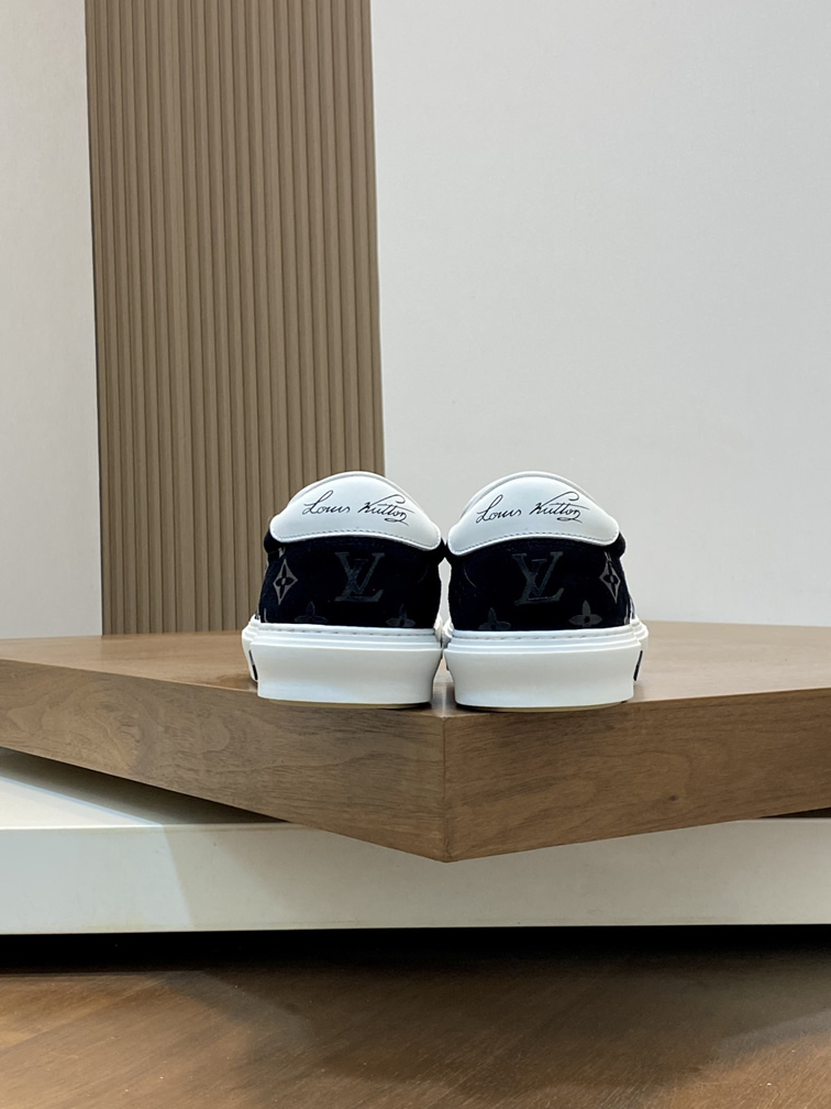 ルイ・ヴィトン スリッポン モノグラム ブラック/ホワイト shoes453 - 画像 (8)