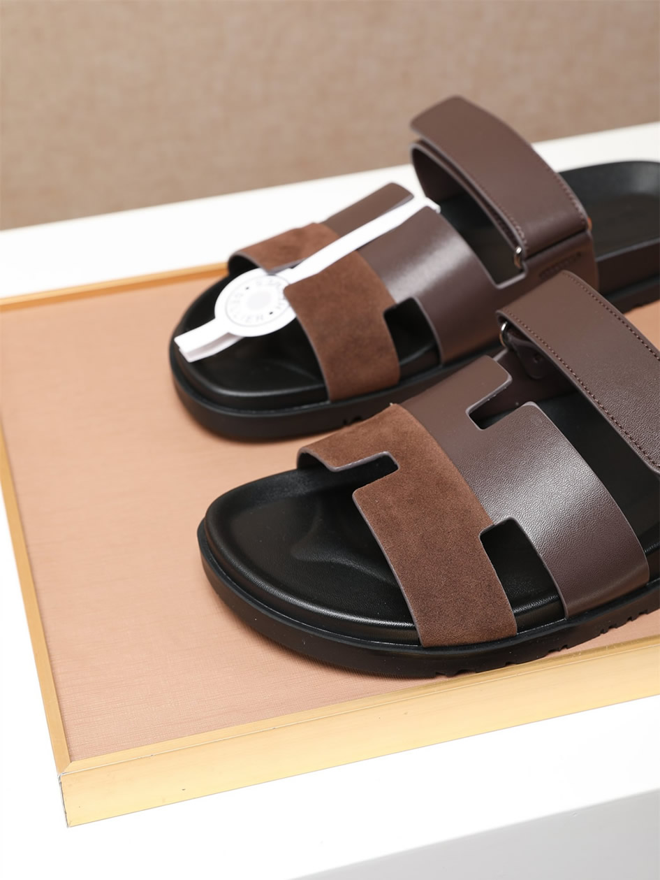 エルメス サンダル シプレ ブラウン shoes464 - 画像 (3)