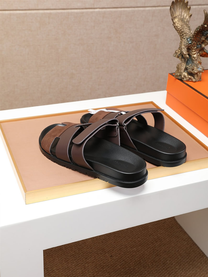 エルメス サンダル シプレ ブラウン shoes464 - 画像 (4)
