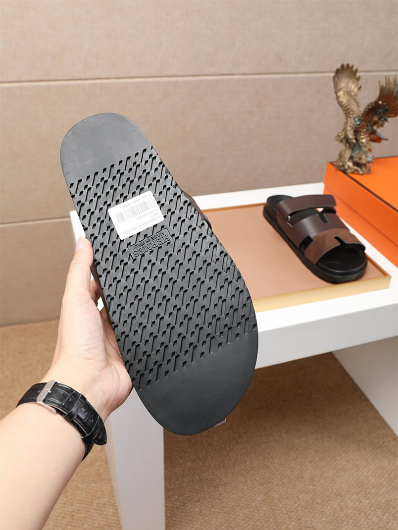 エルメス サンダル シプレ ブラウン shoes464 - 画像 (5)