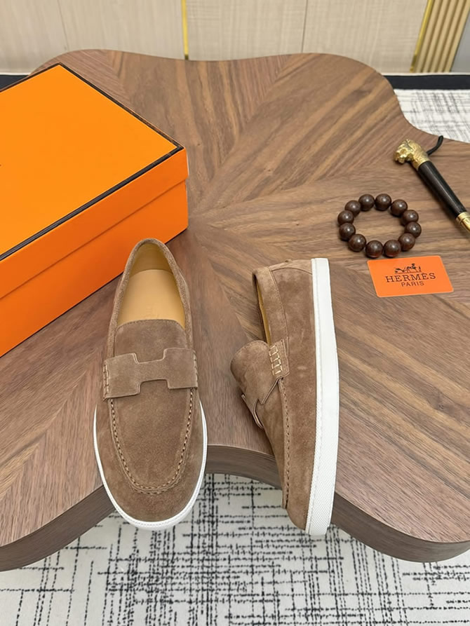 エルメス ローファー ブラウン shoes480 - 画像 (3)