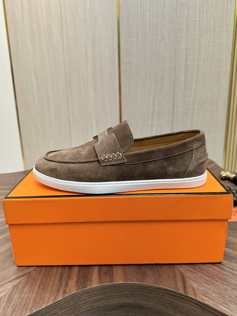 エルメス ローファー ブラウン shoes480 - 画像 (7)