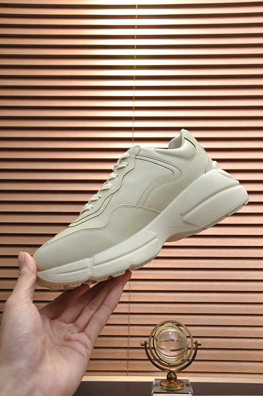 グッチ テディベア・ウェブストライプ 厚底スニーカー オフホワイト shoes503 - 画像 (5)