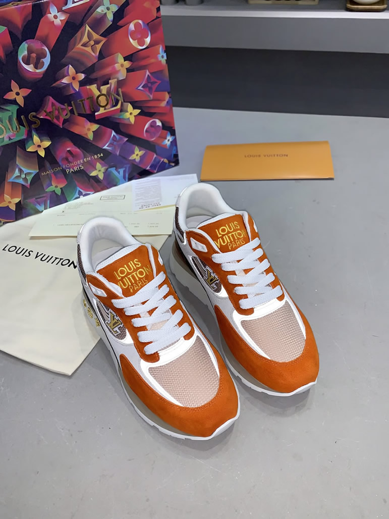 ルイ・ヴィトン ランナウェイ・ライン スニーカー オレンジ shoes546 - 画像 (3)