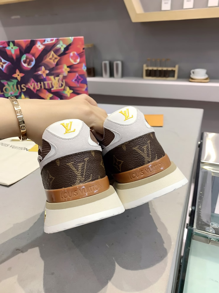 ルイ・ヴィトン ランナウェイ・ライン スニーカー オレンジ shoes546 - 画像 (5)