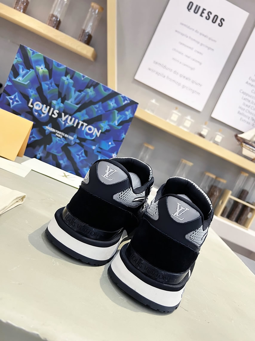 ルイ・ヴィトン ランナウェイ・ライン スニーカー ブラック shoes547 - 画像 (9)