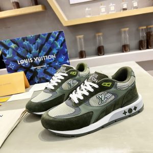ルイ・ヴィトン ランナウェイ・ライン スニーカー グリーン shoes548