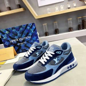 ルイ・ヴィトン ランナウェイ・ライン スニーカー ブルー shoes549