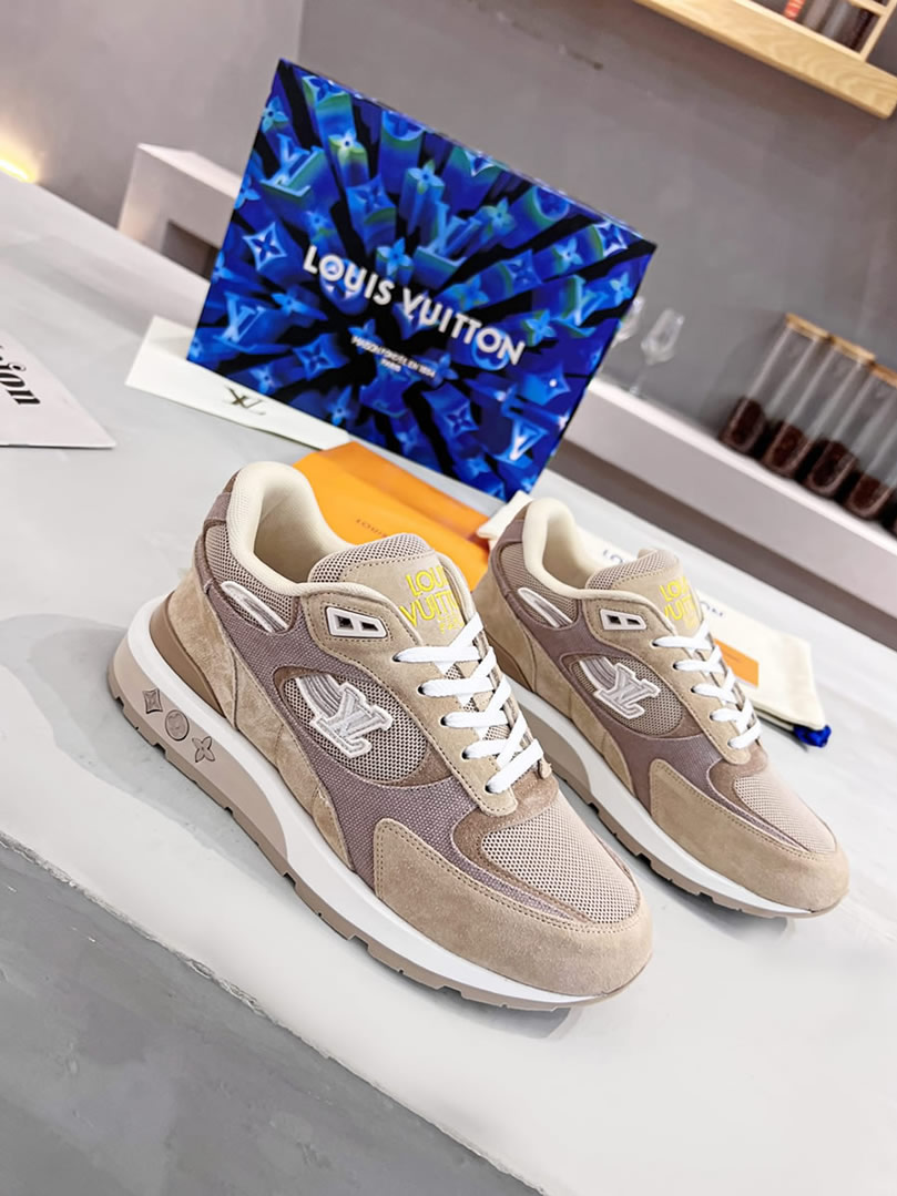 ルイ・ヴィトン ランナウェイ・ライン スニーカー ベージュ shoes551 - 画像 (2)