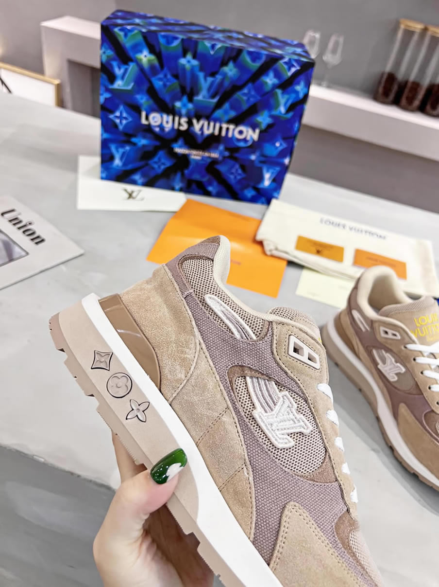 ルイ・ヴィトン ランナウェイ・ライン スニーカー ベージュ shoes551 - 画像 (5)