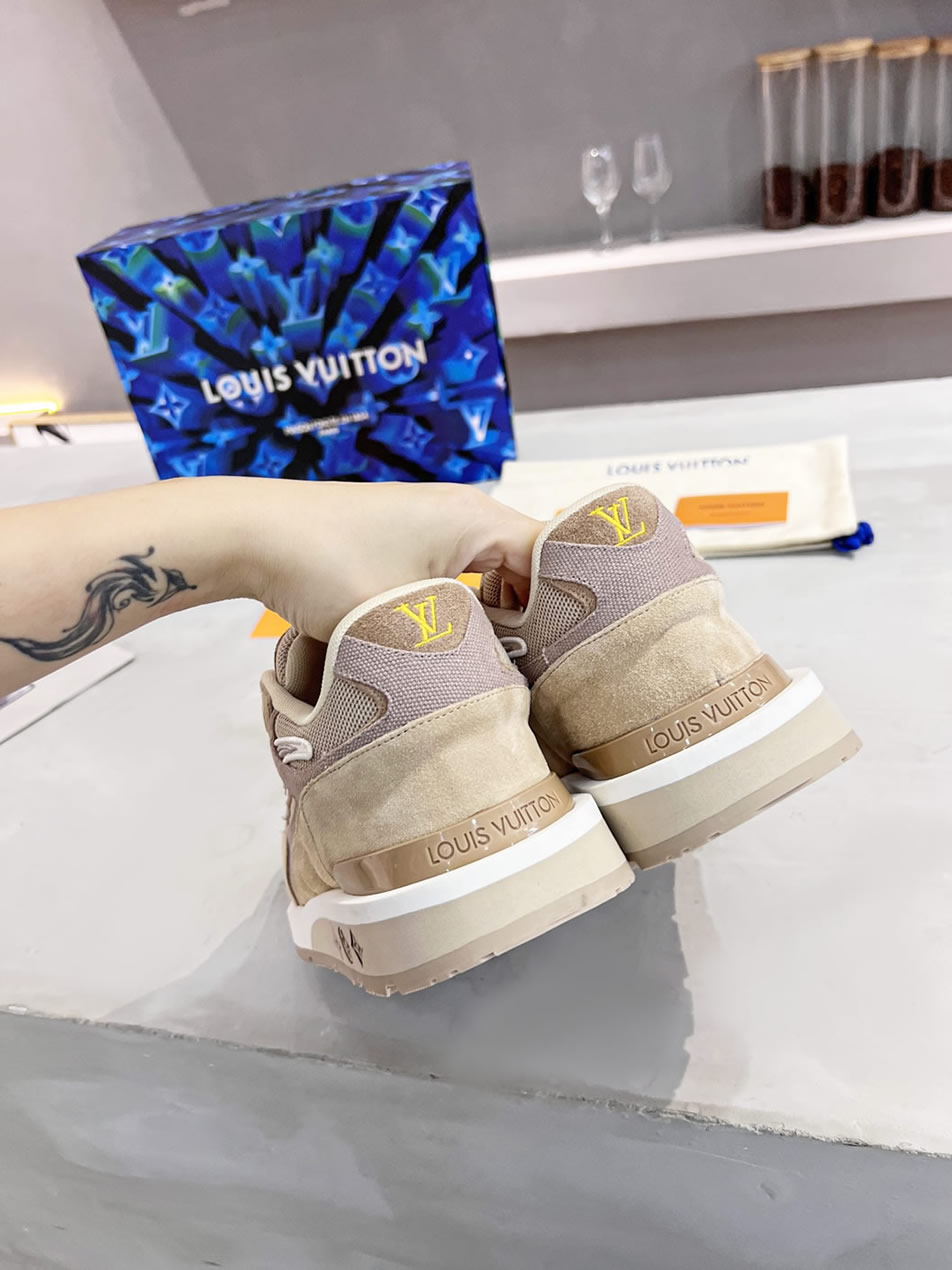 ルイ・ヴィトン ランナウェイ・ライン スニーカー ベージュ shoes551 - 画像 (6)